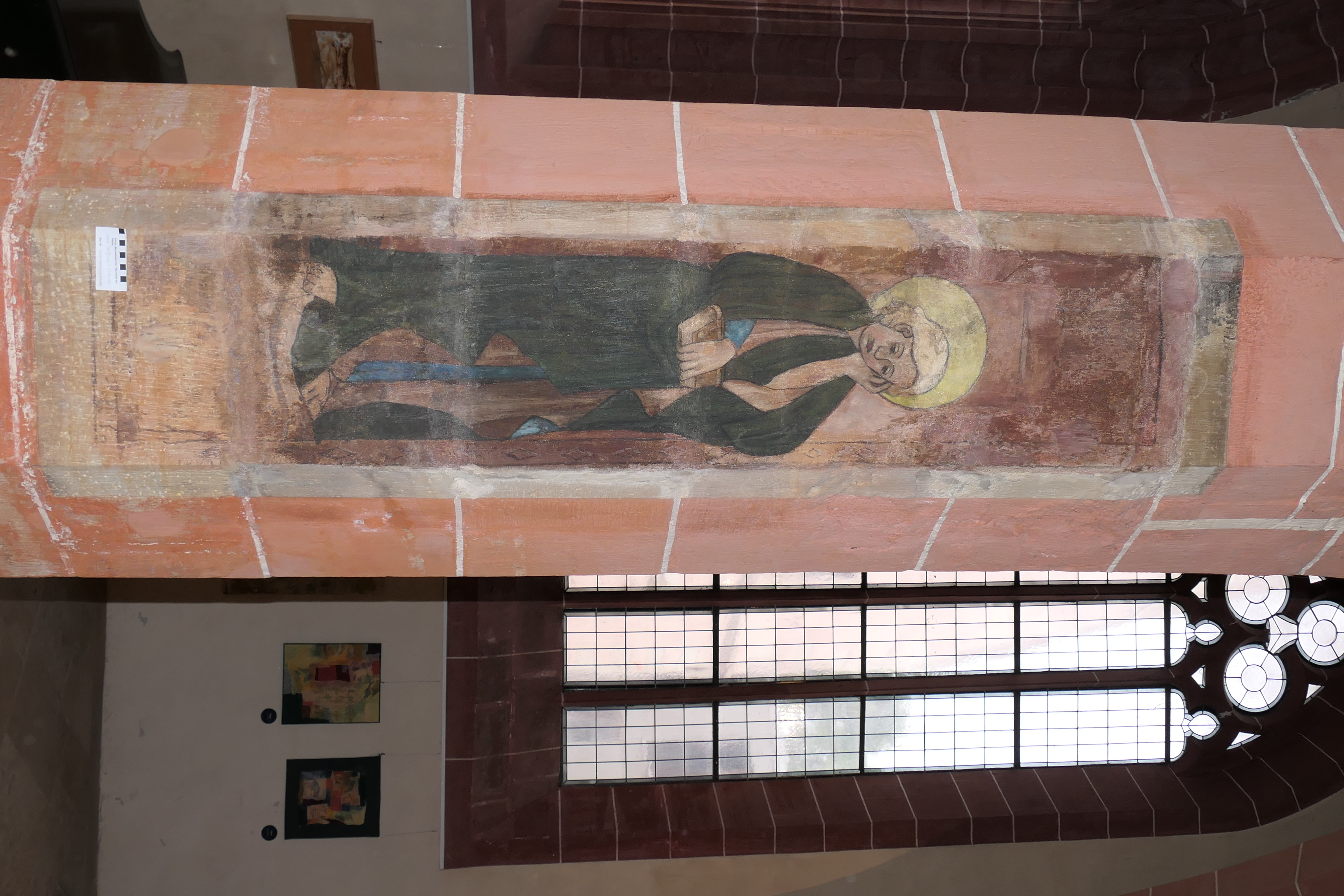 Erfurt, Michealiskirche - Restaurierung Wandmalerei des 16. JH